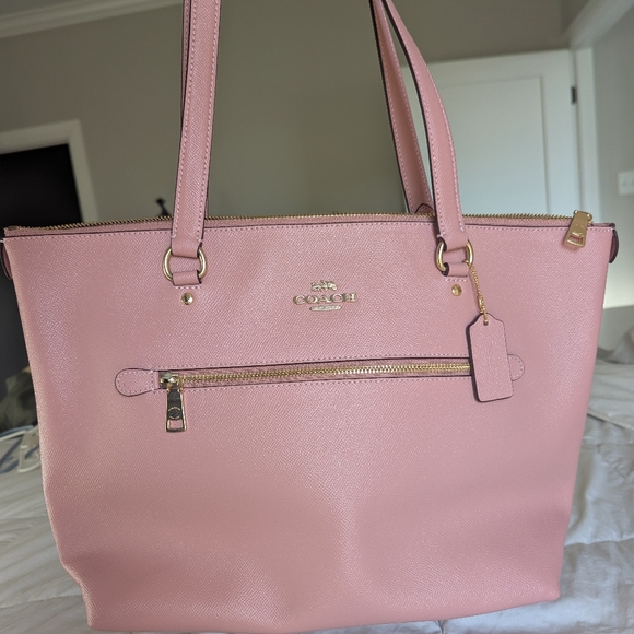Coach Blush Pink Large Purse - Picture 1 of 10